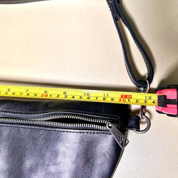 Patricia Nash Black Leather Crossbody Bag - Picture 8 of 10